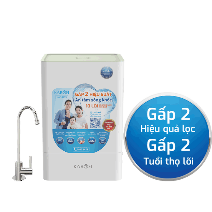 Máy lọc nước Karofi KAQ-U65
